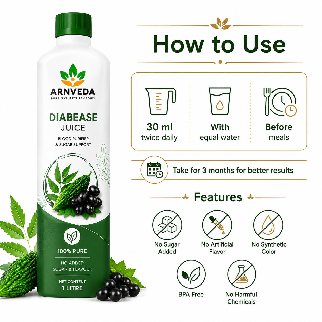 Arnveda Diabese Juice
