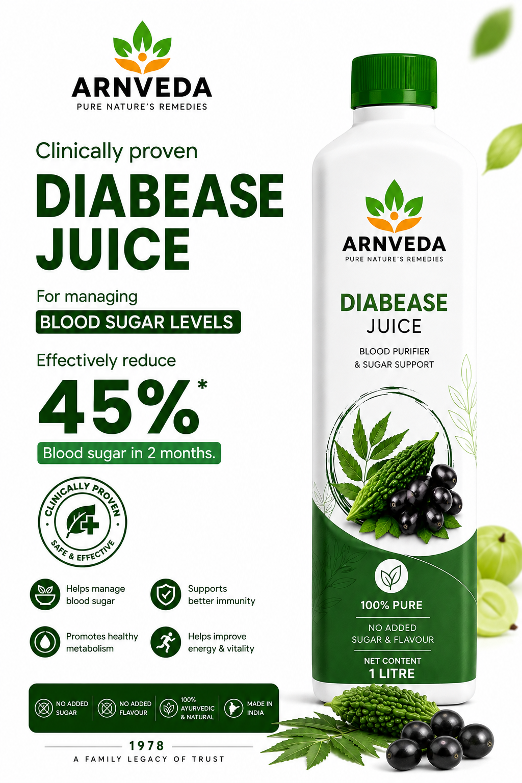 Arnveda Diabese Juice